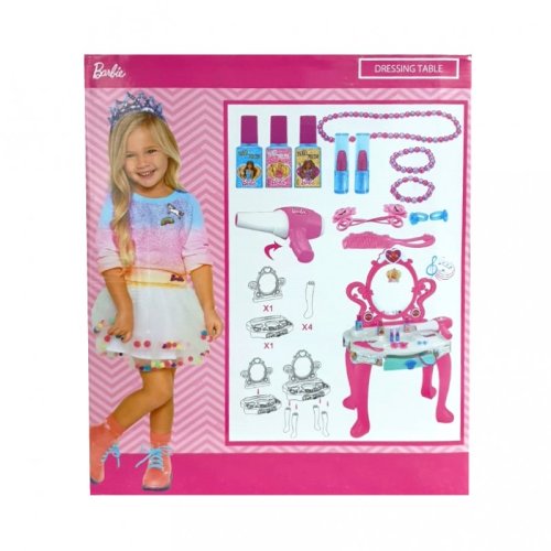 Barbie set masuta de toaleta Mega Creative, 44 x 12 x 50 cm, 3 ani+