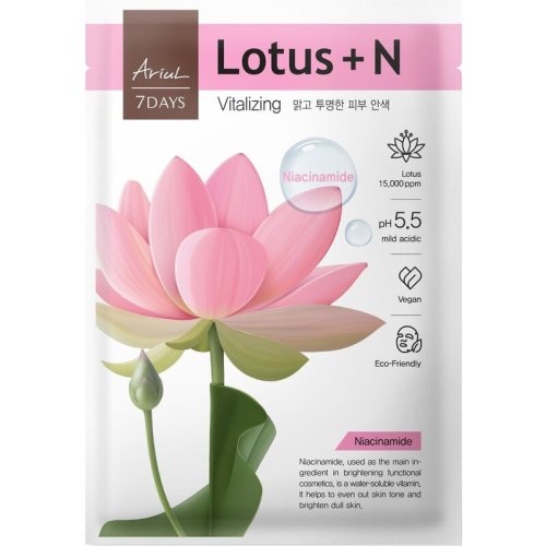 The Beauty Factory - Masca 7days plus lotus si n niacinamide pt vitalizare, 23ml - ariul