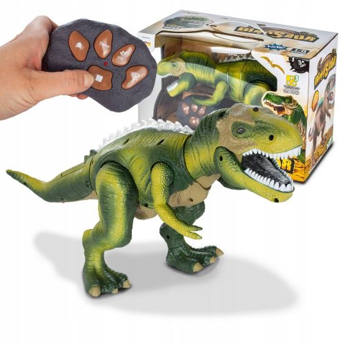 Dinozaur cu telecomanda MalPlay pentru copii,4 functii