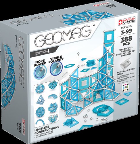 Geomag set magnetic 388 piese Pro L, 194