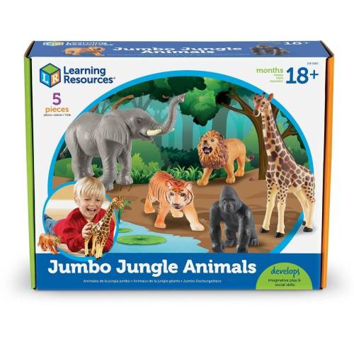 Learning Resources - Joc de rol - animalute din jungla