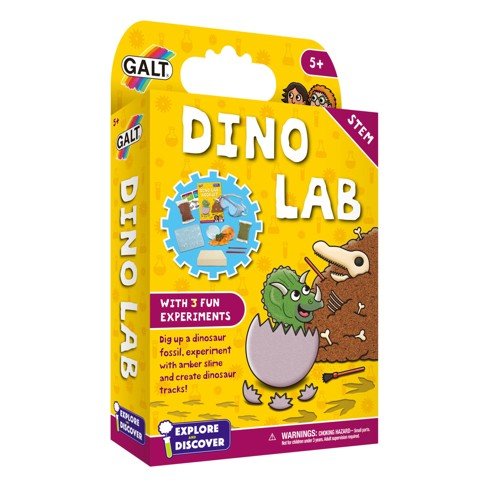 Kit pentru experimente Galt - Dino lab
