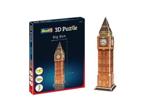 Mini 3d puzzle big ben, 13 piese
