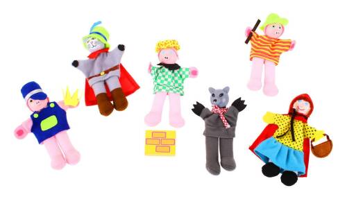 Set papusi degetar - Povestile copilariei, BIGJIGS Toys