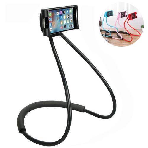 Neer - Suport pentru telefon, rotatie 360 grade, flexibil, suport selfie, gat sarpe