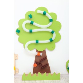 Moje Bambino - Aplicatie pentru perete cu tub – copacel