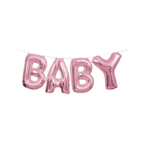 Widmann Italia - Baloane ghirlanda baby roz