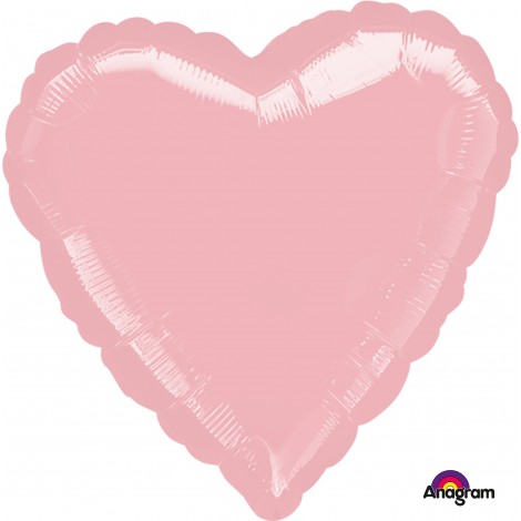 Widmann Italia - Balon folie inima roz 45 cm