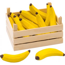Goki - Banane din lemn in ladita