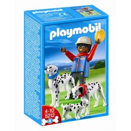 Playmobil - Caine dalmatian cu pui