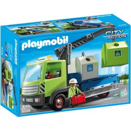 Playmobil - Camion de sortare a sticlelor