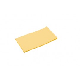Cearsaf cu elastic pentru saltea 120 x 60 cm – galben 