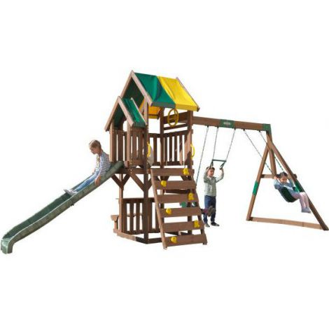 Cedar Summit By Kidkraft - Complex de joaca din lemn de cedru arbor crest deluxe kidkraft