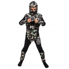 Disquise Costumes - Costum ninja camuflaj copil