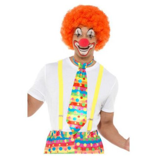 Cravata clown multicolora