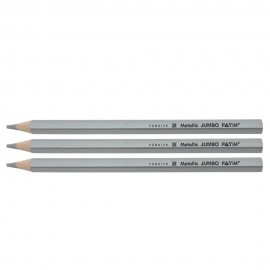Daco - Creion color metalizat argintiu fatih
