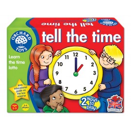 Orchard Toys - Joc educativ loto in limba engleza citeste ceasul tell the time