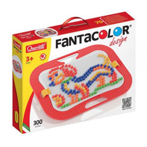 Joc FantaColor Design D10, 3 ani+, Quercetti Q00902