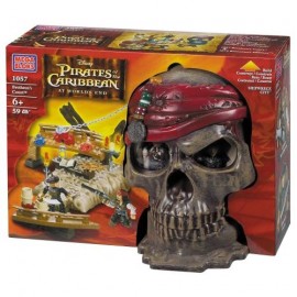 Mega Bloks - Piratii din Caraibe 3: Pirate Skull (craniu de pirat)