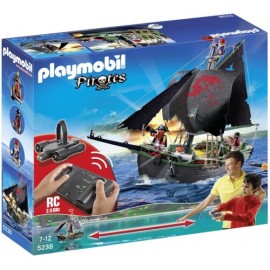 Playmobil - Nava piratilor cu motor subacvatic si telecomanda