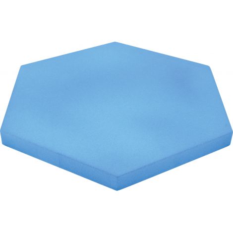 Panou hexagonal albastru baby 20 mm pentru reducerea zgomotului in clasa