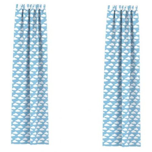 Novum - Perdele bleu pentru dulap xl pentru paturi stivuibile, gradinita