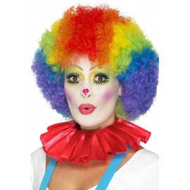 Peruca clown multicolora