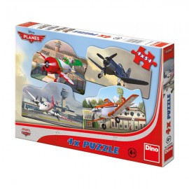 Puzzle 4 in 1 - avioane (54 piese)