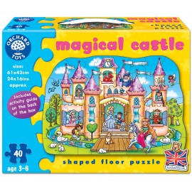 Puzzle de podea Castelul magic (40 piese) MAGICAL CASTLE