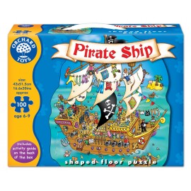 Puzzle de podea Corabia piratilor (100 de piese) PIRATE SHIP