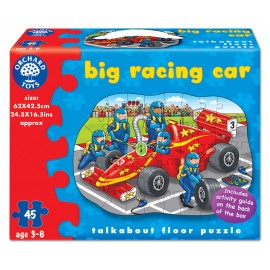 Puzzle de podea Masina de curse (45 piese) BIG RACING CAR