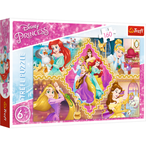 Puzzle Trefl Disney Princess, Aventura printeselor 160 piese