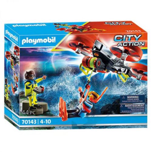 Salvamar cu drona 70143 Playmobil