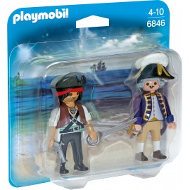 Playmobil - Set 2 figurine - pirat si soldat