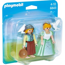 Playmobil - Set 2 figurine - printesa si slujnica