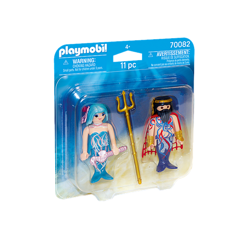 Playmobil - Set 2 figurine - rege si sirena