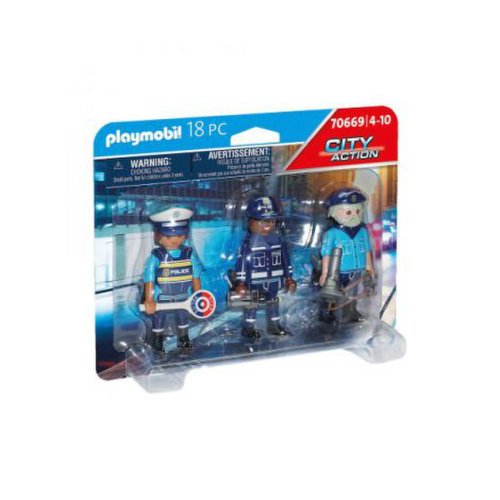 Playmobil - Set 3 figurine politisti