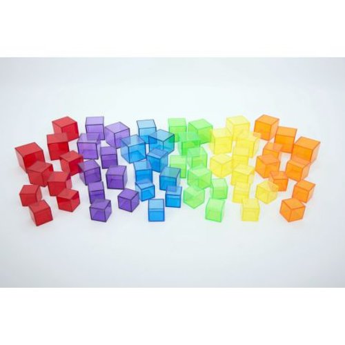 Set 54 cuburi translucide pentru mese si tablete luminoase