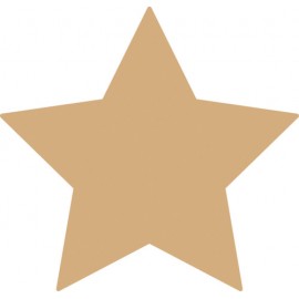 Set 6 stele din lemn de decorat