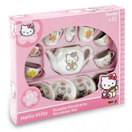 Set ceai porcelan Hello Kitty - Smoby