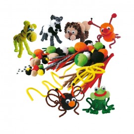 Playbox - Set creatie animale pufoase a