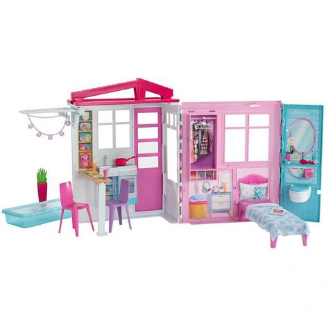 Set de joaca Casa mobilata Barbie - Mattel