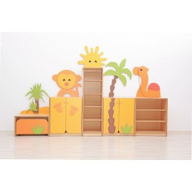 Moje Bambino - Set mobilier copii safari