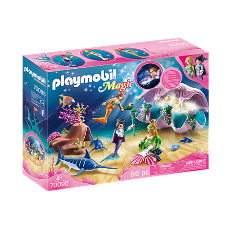 Playmobil - Sirene cu cochilie si perle luminate