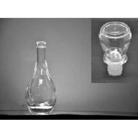 Sticla hobby cu dop de sticla 500ml(16)cr (580gr)