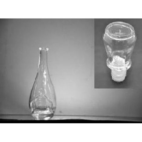 Sticla hobby cu dop de sticla 500ml(2)cr (620gr)
