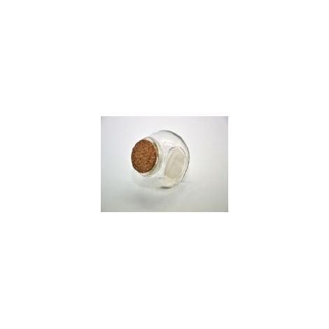 Altele - Sticluta hobby oblica, 8,5 cm, cu dop de pluta