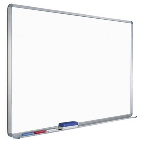 Tabla scolara magnetica de scris, alba, whiteboard, pentru markere, 90 x 60 cm