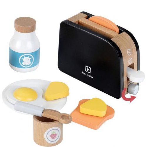 Klein - Toaster din lemn cu accesorii electrolux