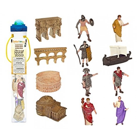 Safari Ltd. - Tub cu 12 figurine - roma antica